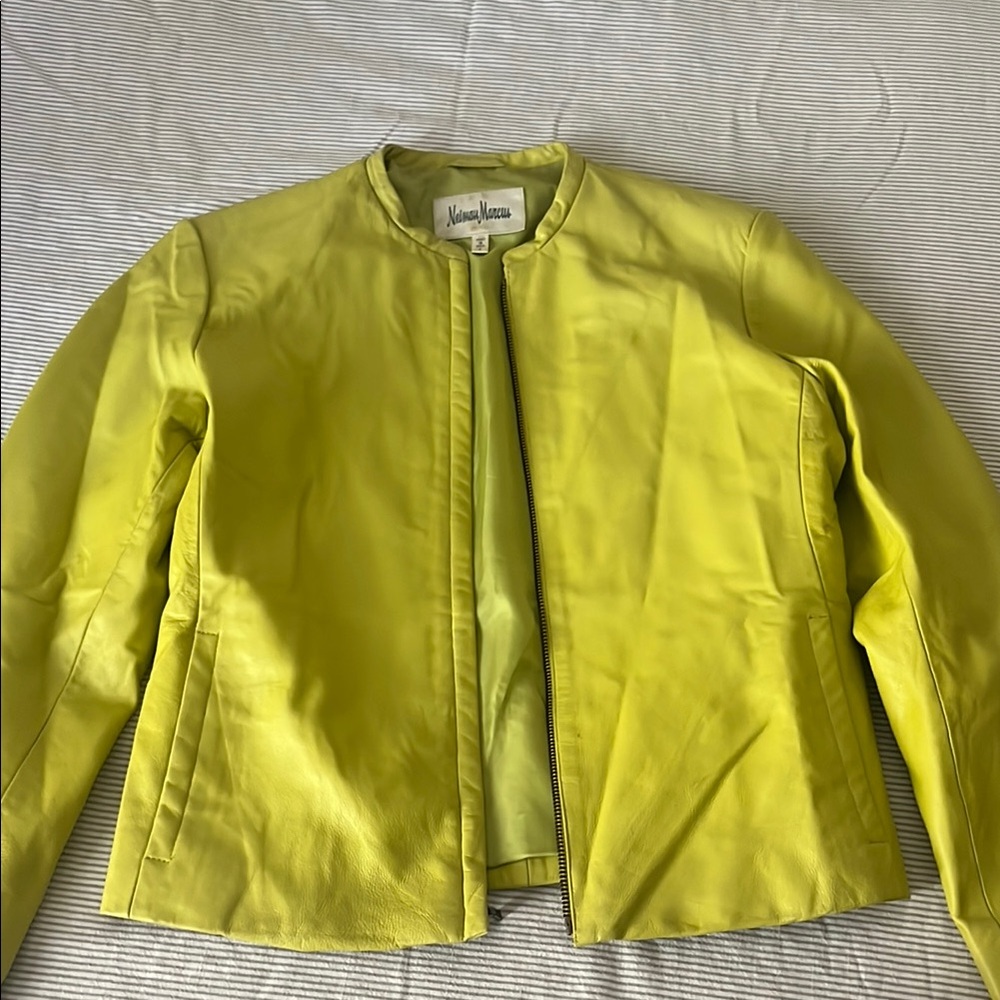 Neiman Marcus Women's Yellow Jacket